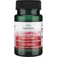 SWANSON L-glutation + koenzym Q10 (30 kaps.)