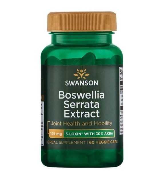 SWANSON Boswellia Serrata Extract, 125 mg (60 vcaps)