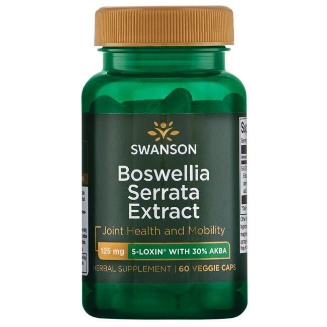 SWANSON Boswellia Serrata Extract, 125 mg (60 vcaps)