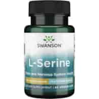 SWANSON AjiPure L-Serine, 500 mg (60 vcaps)