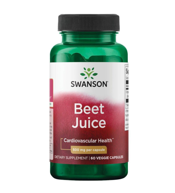 SWANSON Beet Juice - Sok z buraków (60 kaps.)