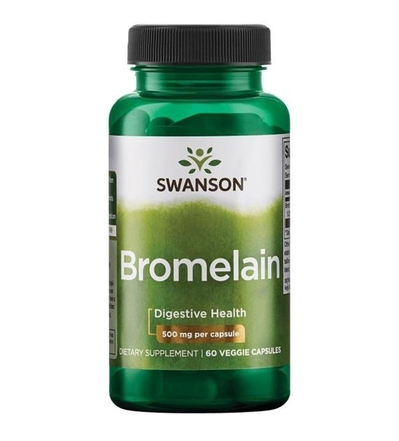 SWANSON Bromelain, 500 mg (60 vcaps)