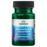SWANSON Astaxanthin & Zeaxanthin (60 kaps.)