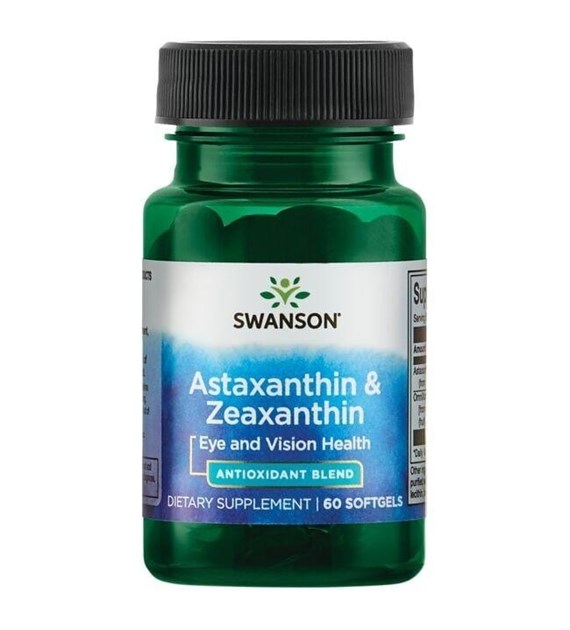 SWANSON Astaxanthin & Zeaxanthin (60 sgels)