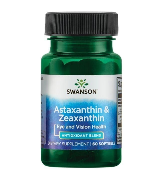 SWANSON Astaxanthin & Zeaxanthin (60 kaps.)