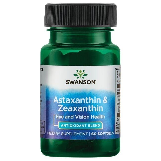 SWANSON Astaxanthin & Zeaxanthin (60 kaps.)