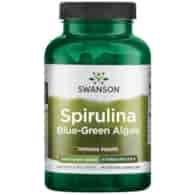 SWANSON Spirulina Blue-Green Algae (90 kaps.)