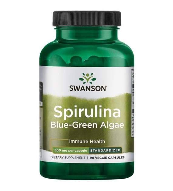 SWANSON Spirulina Blue-Green Algae (90 caps)
