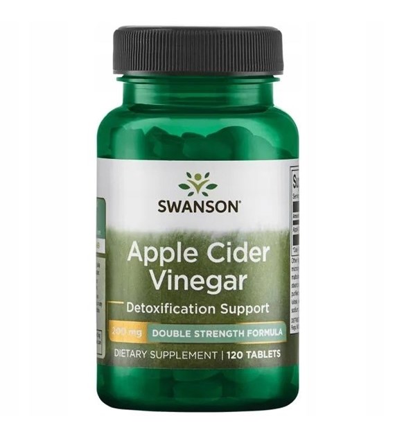 SWANSON Apple Cider Vinegar, 200 mg (120 tabs)