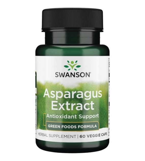 SWANSON Asparagus Extract (60 kaps.)