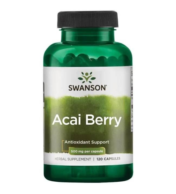 SWANSON Acai owoce 500 mg (120 kaps.)