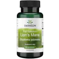 SWANSON Full Spectrum Lion's mane - Soplówka Jeżowata 500 mg (60 kaps.)