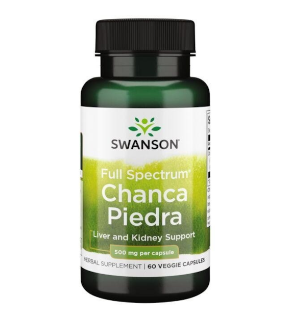 SWANSON Chanca piedra 500 mg (60 kaps.)