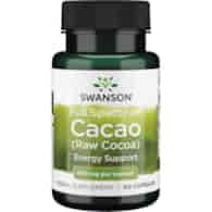 SWANSON Full Spectrum Cacao (Raw Cocoa) 400 mg (60 kaps.)
