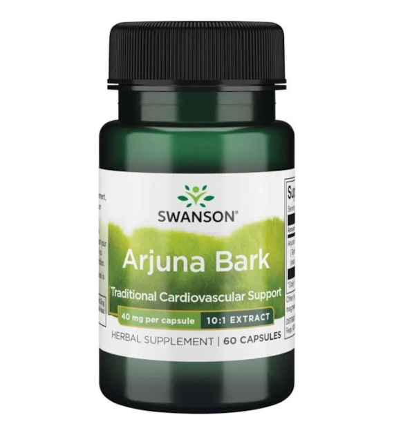SWANSON Arjuna Bark 40 mg Extract (60 kaps.)