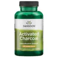 SWANSON Activated Charcoal, 260 mg (120 caps)