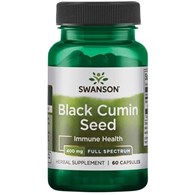 SWANSON Black Cumin Seed - Nasiona czarnego kminu 400 mg (60 kaps.)