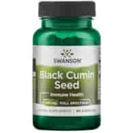SWANSON Black Cumin Seed - Nasiona czarnego kminu 400 mg (60 kaps.)