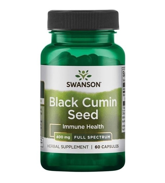 SWANSON Full Spectrum  Black Cumin Seed, 400 mg (60 caps)