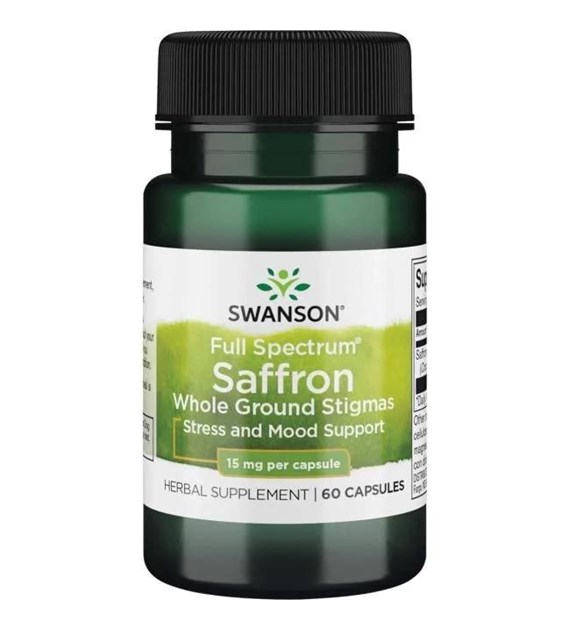 SWANSON Full Spectrum Saffron, 15 mg (60 caps)