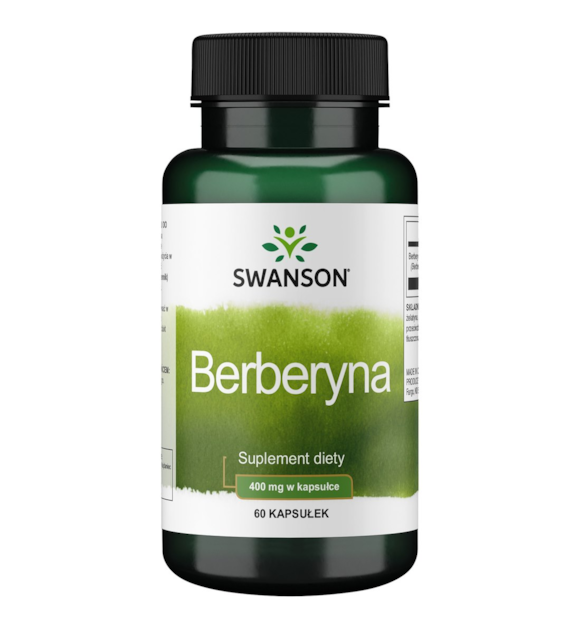 SWANSON Berberine 400 mg (60 kaps.)