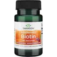 SWANSON Biotin (60 chewable tabs)