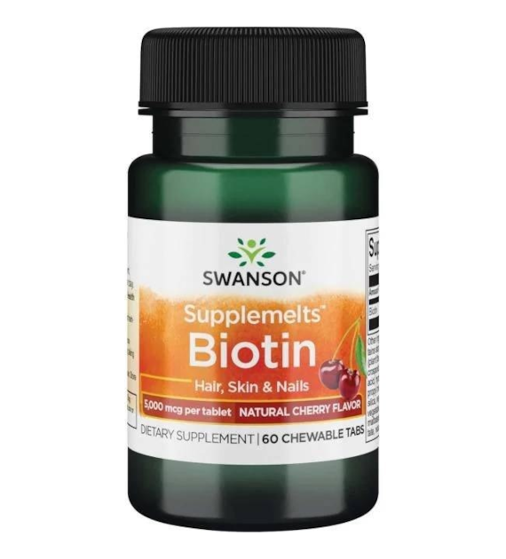 SWANSON Biotyna (60 tabl. do ssania)
