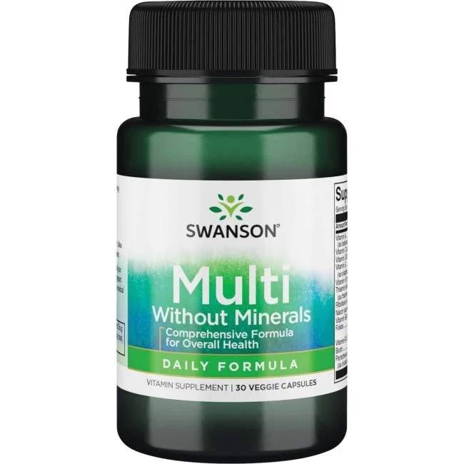 SWANSON Multi Without Minerals (30 kaps.)