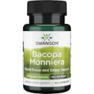 SWANSON Bacopa Monniera 10:1 Extract, 50 mg (90 caps)