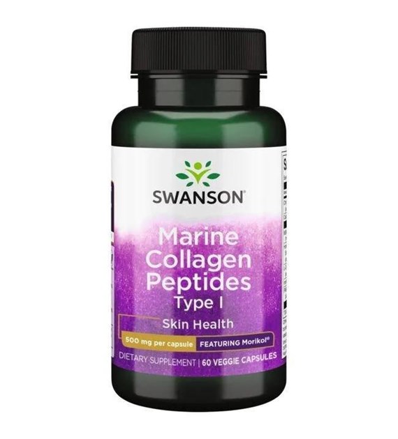 SWANSON Marine Collagen Peptides Type I (60 caps)