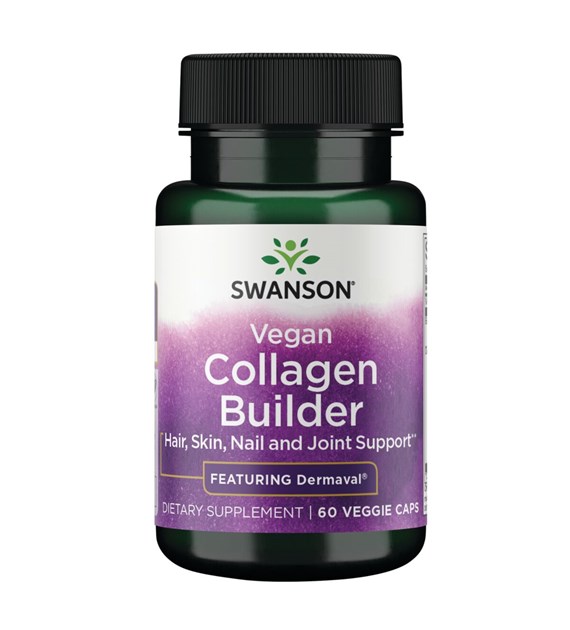 SWANSON Vegan Collagen Builder - Dermaval (60 caps)