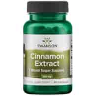 SWANSON Cinnamon Extract, 250 mg (90 caps)