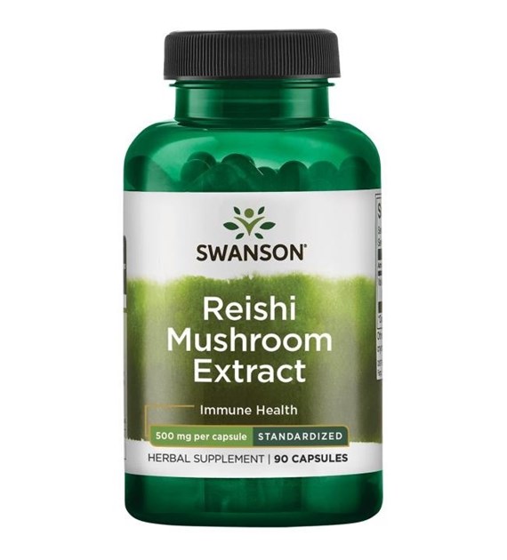 SWANSON Reishi Mushroom Extract, 500 mg (90 caps)