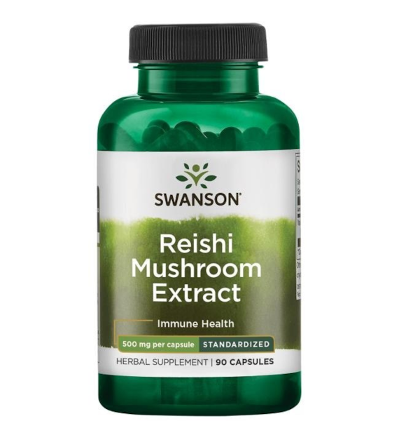 SWANSON Reishi Mushroom Extract (90 kaps.)