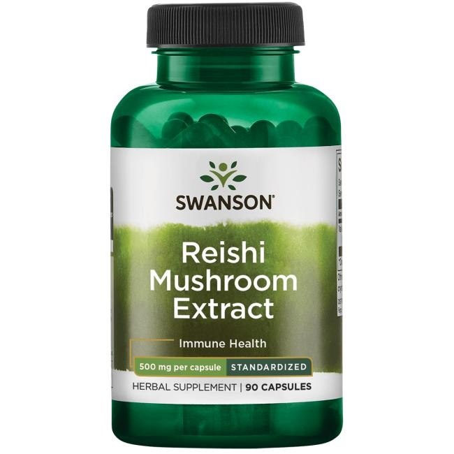 SWANSON Reishi Mushroom Extract (90 kaps.)