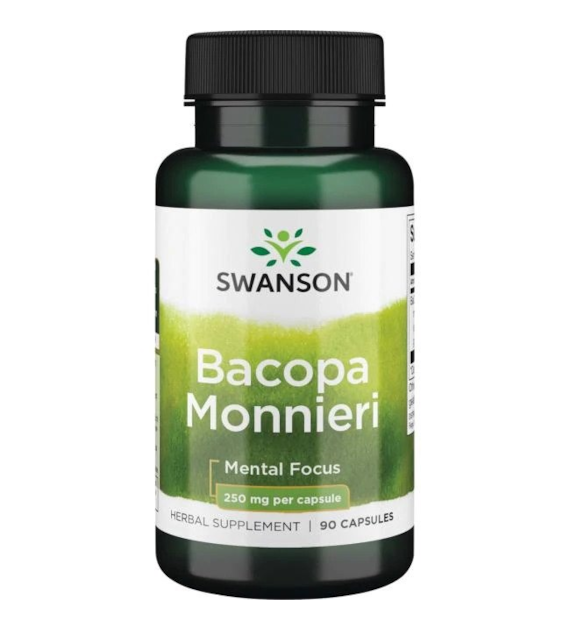 SWANSON Bacopa Monnieri 250 mg (90 kaps.)