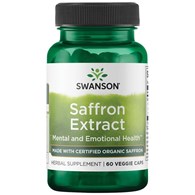 SWANSON Saffron Extract Szafran 30 mg (60 kaps.)