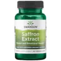 SWANSON Saffron Extract - Szafran 30 mg (60 kaps.)