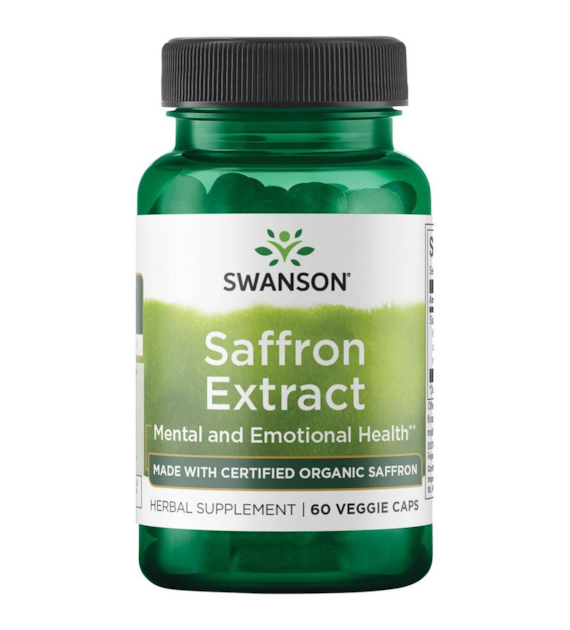 SWANSON Saffron Extract - Szafran 30 mg (60 kaps.)
