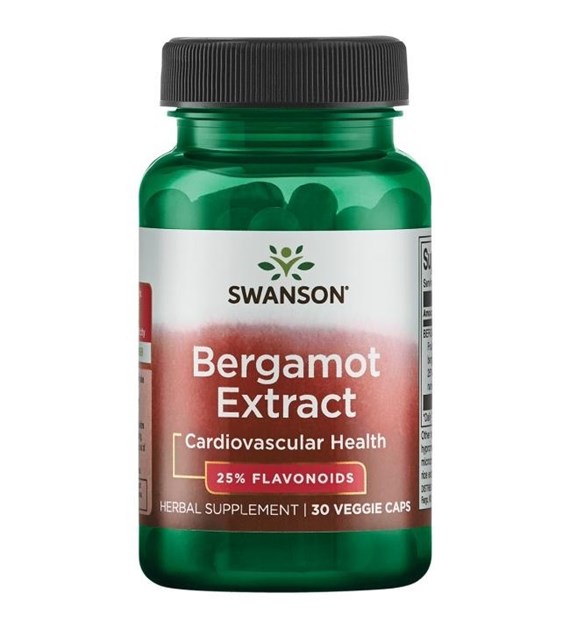 SWANSON Bergamot Extract, 500 mg (30 vcaps)