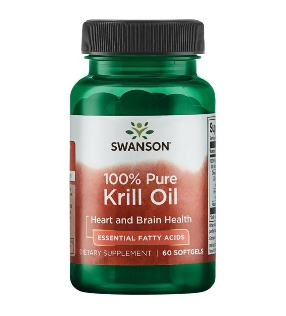 SWANSON 100 % Pure Krill Oil (60 sgels)
