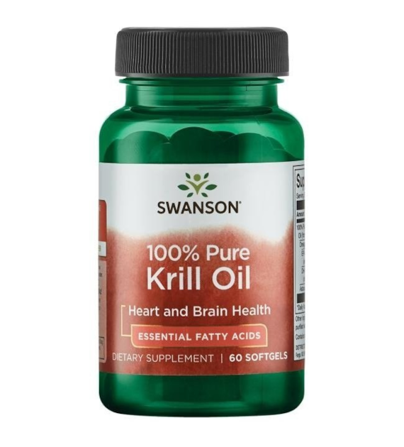 SWANSON 100 % Pure Krill Oil (60 sgels)