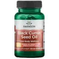 SWANSON Black Cumin Seed Oil, 500 mg (60 liquid vcaps)