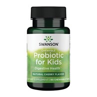 SWANSON Probiotyki dla dzieci do ssania (60 kaps.)