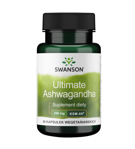 SWANSON Ashwagandha KSM-66 250 mg (60 kaps.)