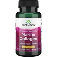 SWANSON Hydrolizowany kolagen z ryb typu I (60 kaps.)