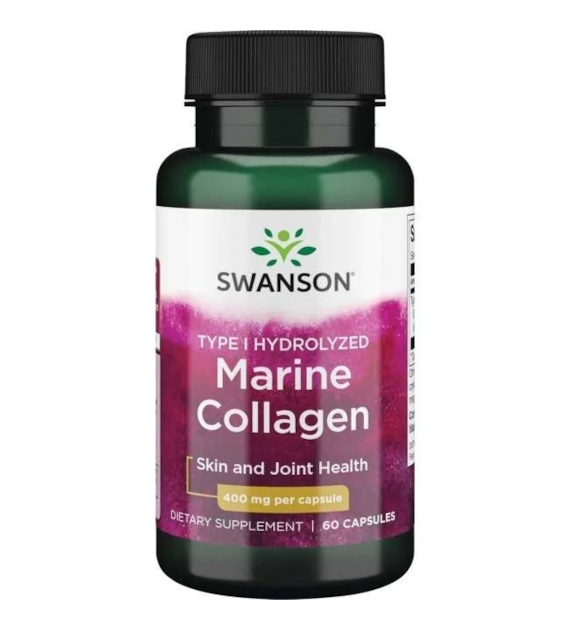 SWANSON Hydrolizowany kolagen z ryb typu I (60 kaps.)