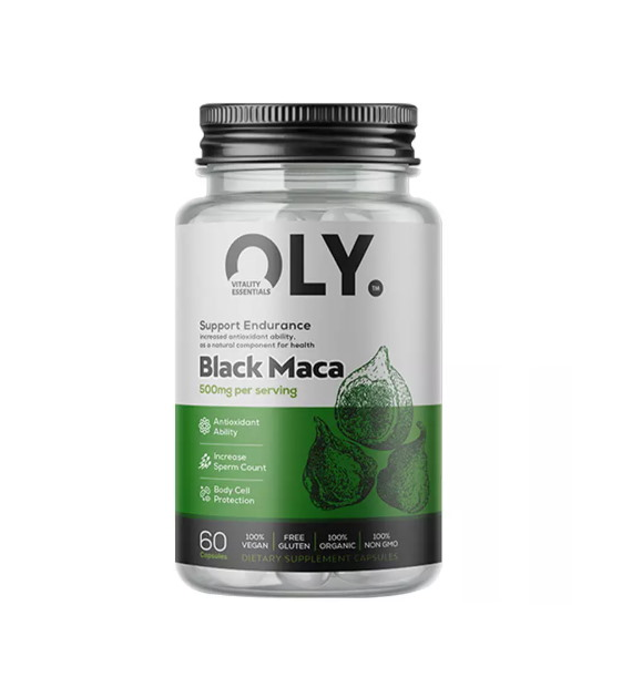 OLY Black Maca - Czarna maca 500 mg (60 kaps.)
