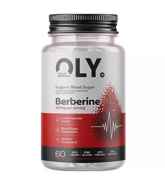 OLY Berberine - Chlorowodorek Berberyny 500 mg (60 kaps.)
