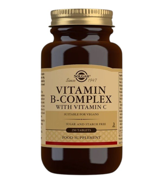 SOLGAR B-Complex with Vitamin C Stress Formula (250 tabl.)